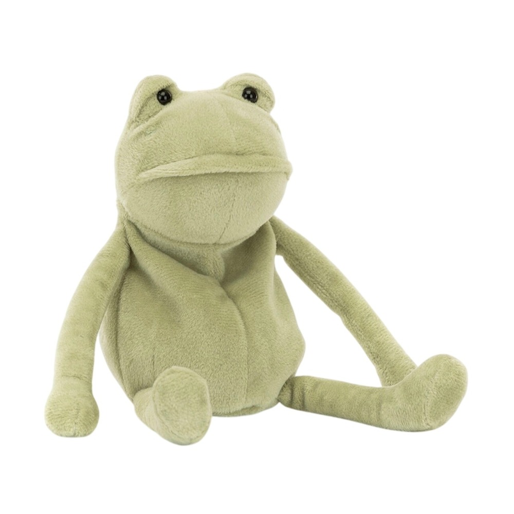 Jellycat Heritage Collection Fergus Frog Plush Retired Sage Green NWT